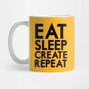 Eat Sleep Train Repeat Mug